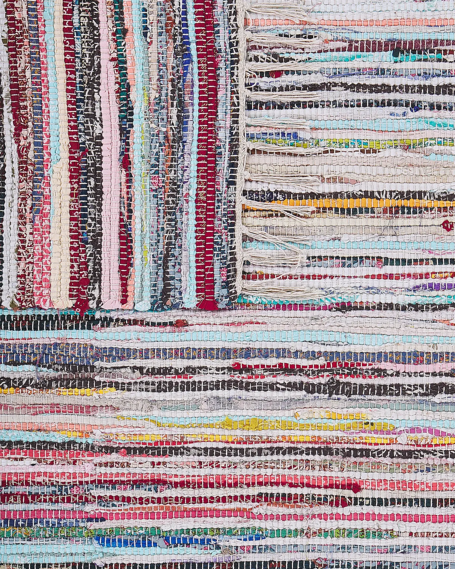 Dywan MERSIN Kolorowy 140 x 200 cm Bawełna