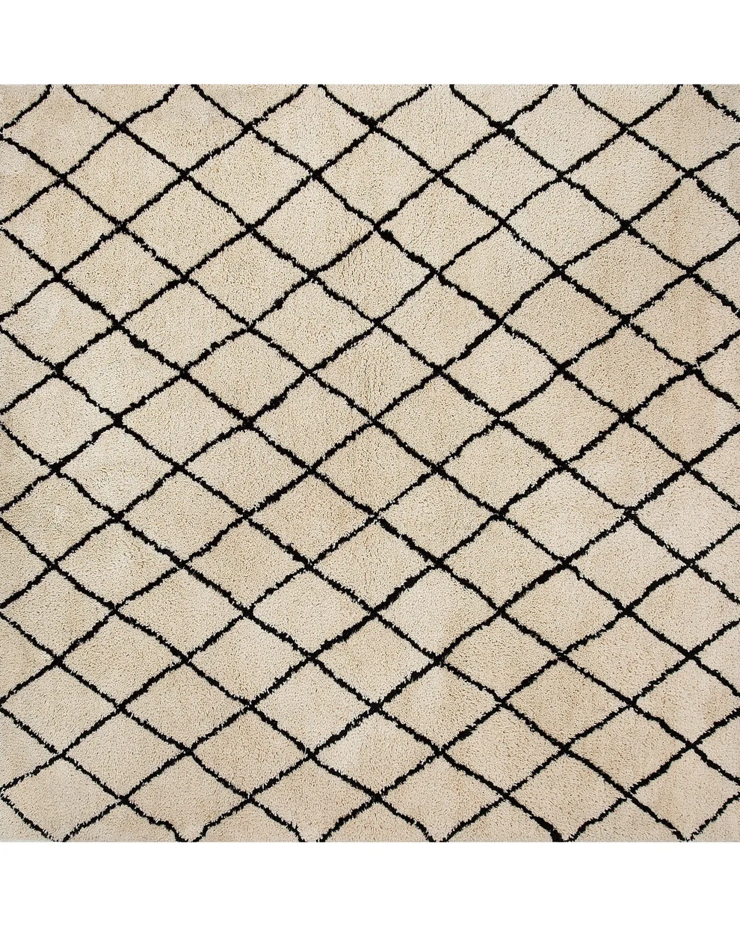 Dywan MIDYAT Beżowy 200 x 200 cm