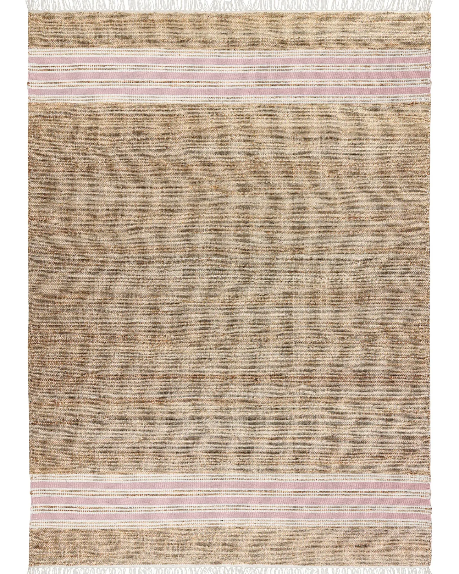 Dywan MIRZA Pastelowy róż 160 x 230 cm Juta