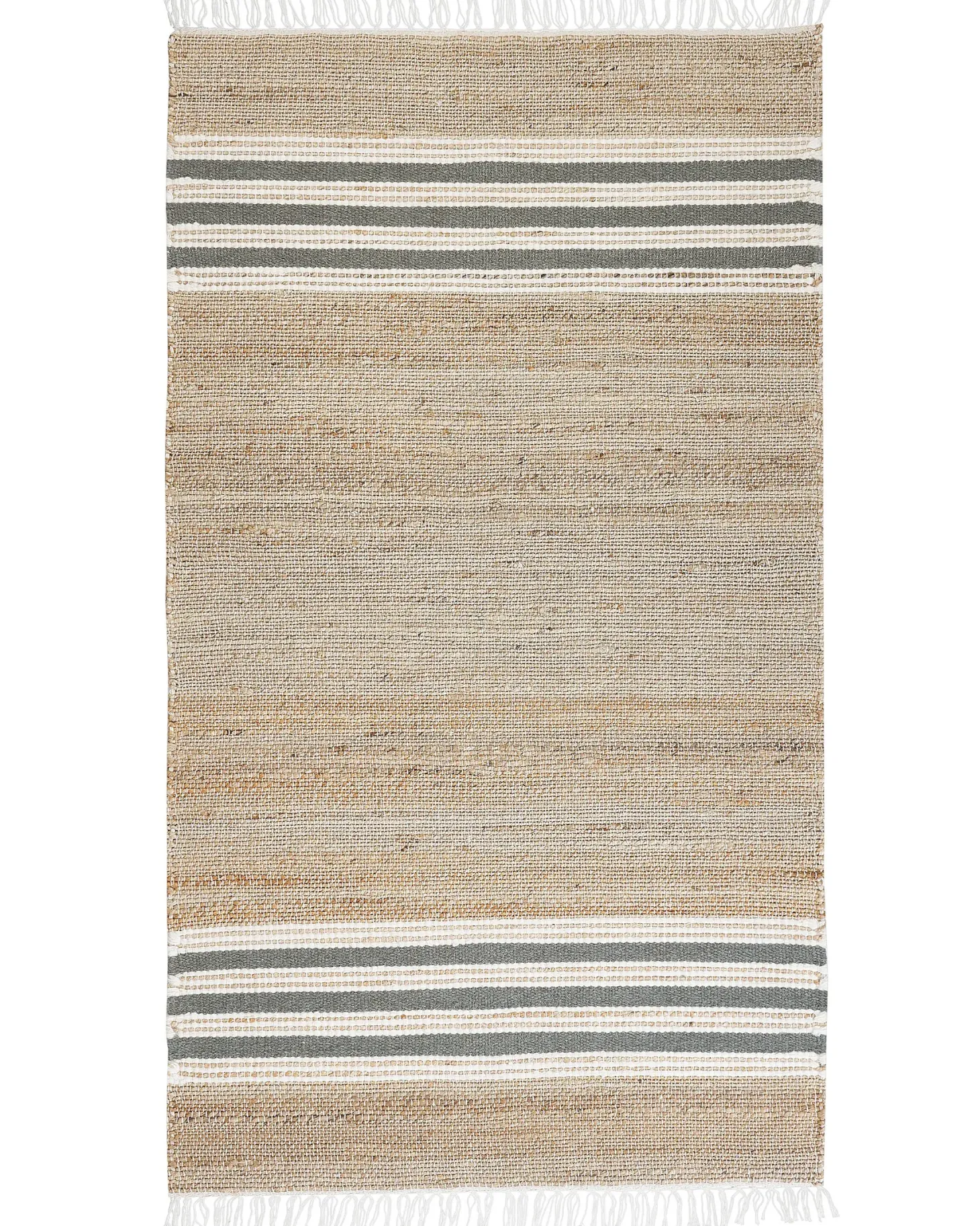 Dywan MIRZA Szary 80 x 150 cm Juta