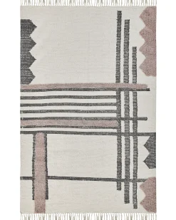 Dywan MURADIYE Beżowy 160 x 230 cm Bawełna