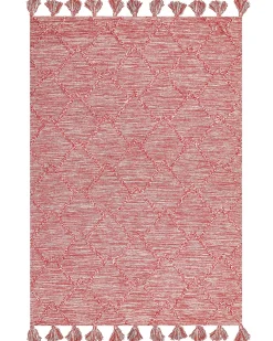 Dywan NIGDE Czerwony 160 x 230 cm Bawełna