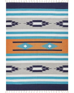 Dywan NORATUS Kolorowy 200 x 300 cm Bawełna Kilim