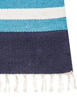 Dywan NORATUS Kolorowy 200 x 300 cm Bawełna Kilim