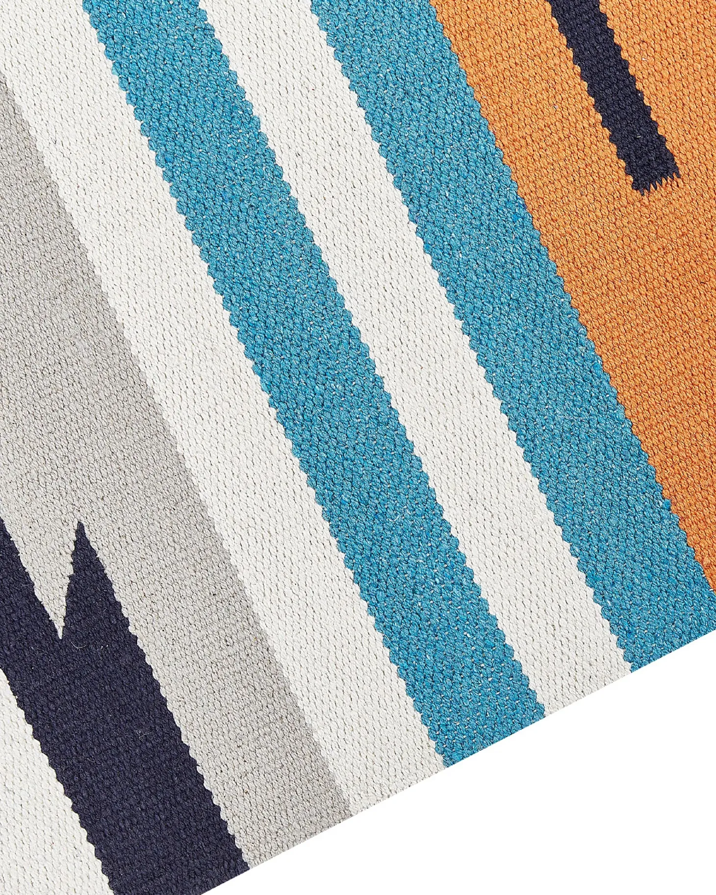 Dywan NORATUS Kolorowy 200 x 300 cm Bawełna Kilim