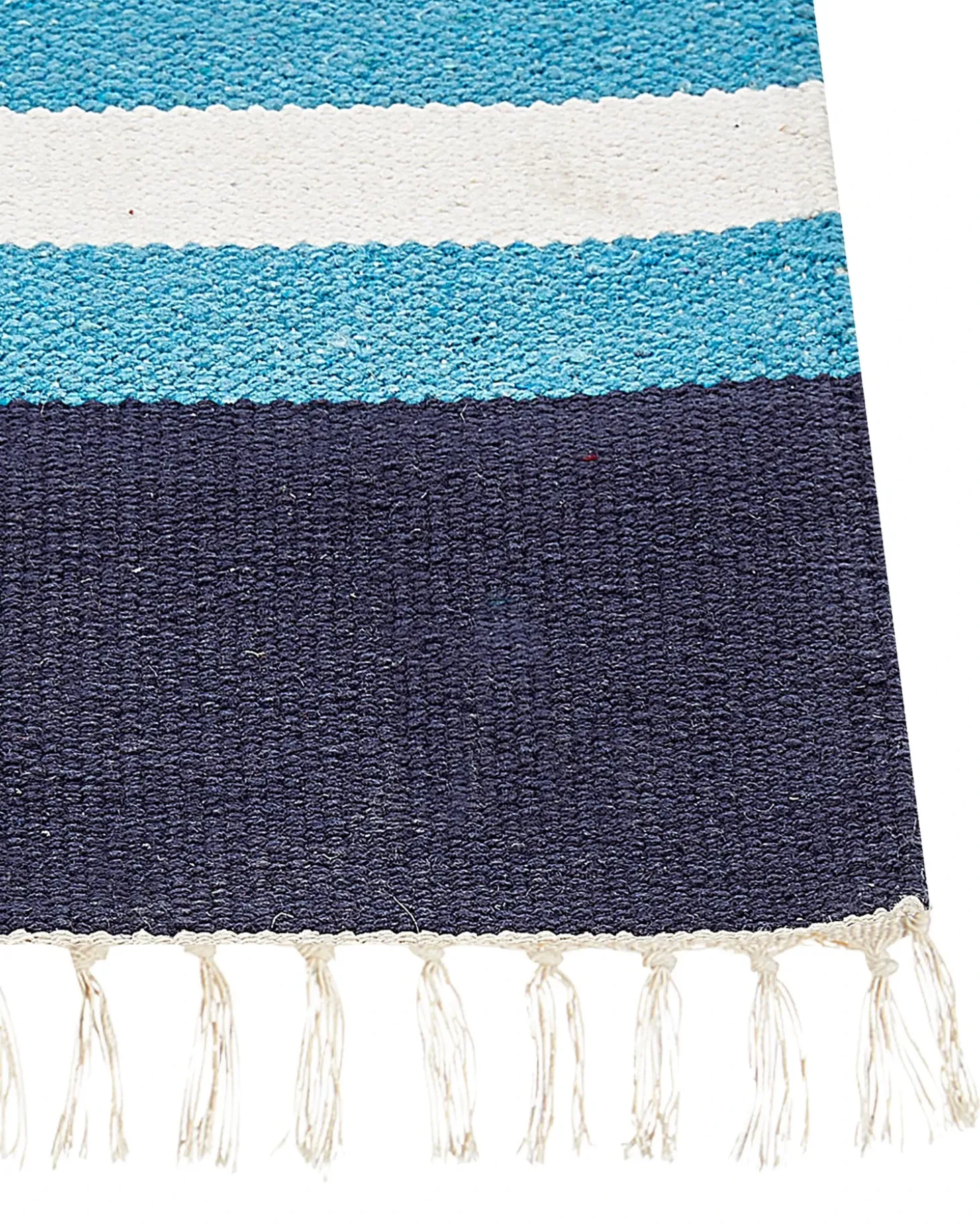 Outlet Dywan NORATUS Kolorowy Bawełna Kilim Chodniki|Chodniki