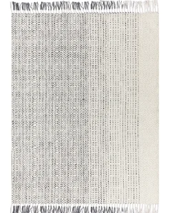 Dywan OMERLI Biały 160 x 230 cm Wełna