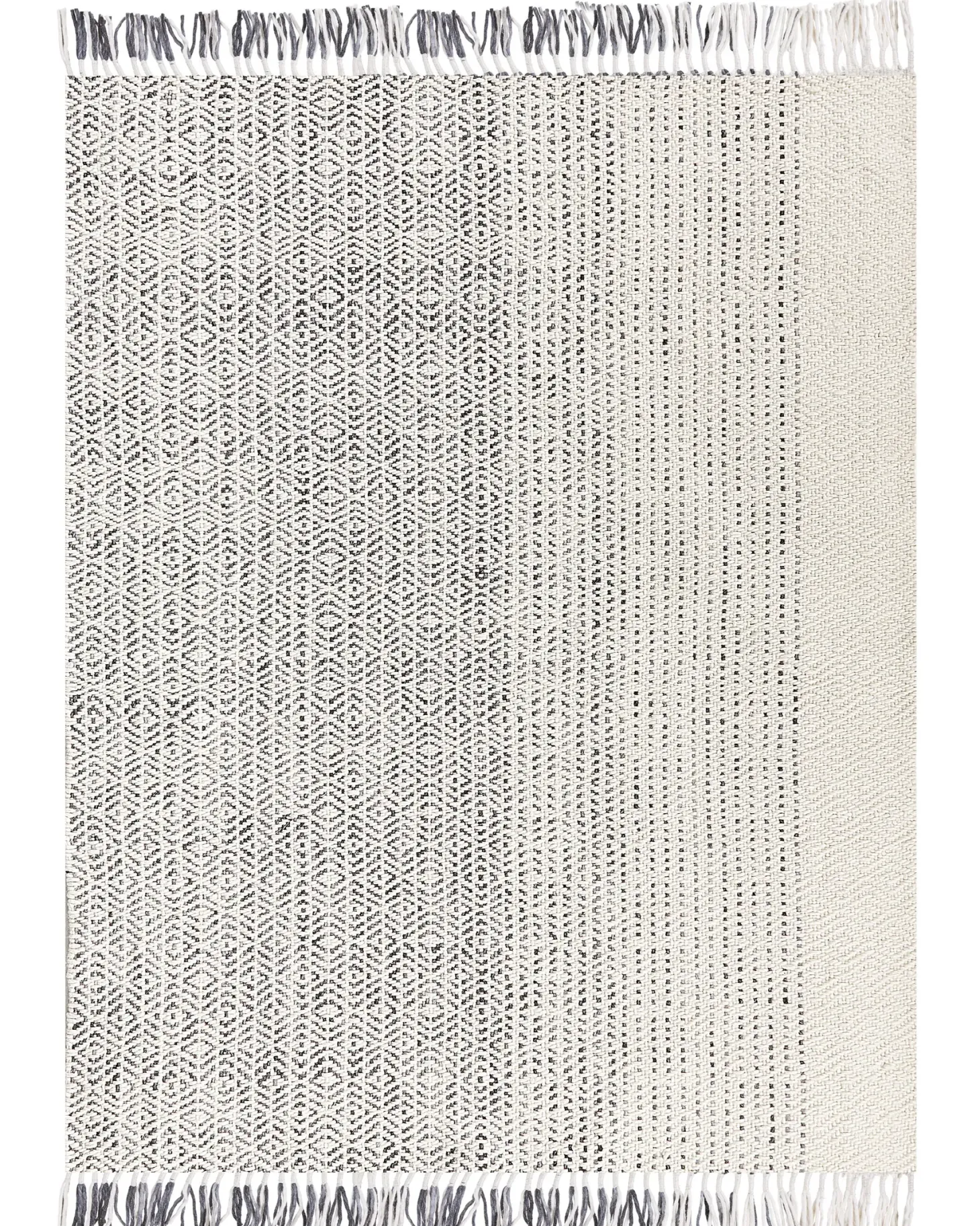 Dywan OMERLI Biały 160 x 230 cm Wełna