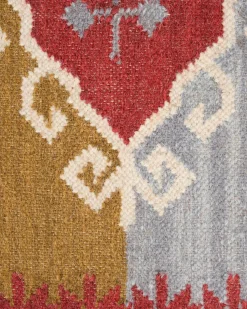 Dywan PROSHYAN Kolorowy 160 x 230 cm Wełna Kilim