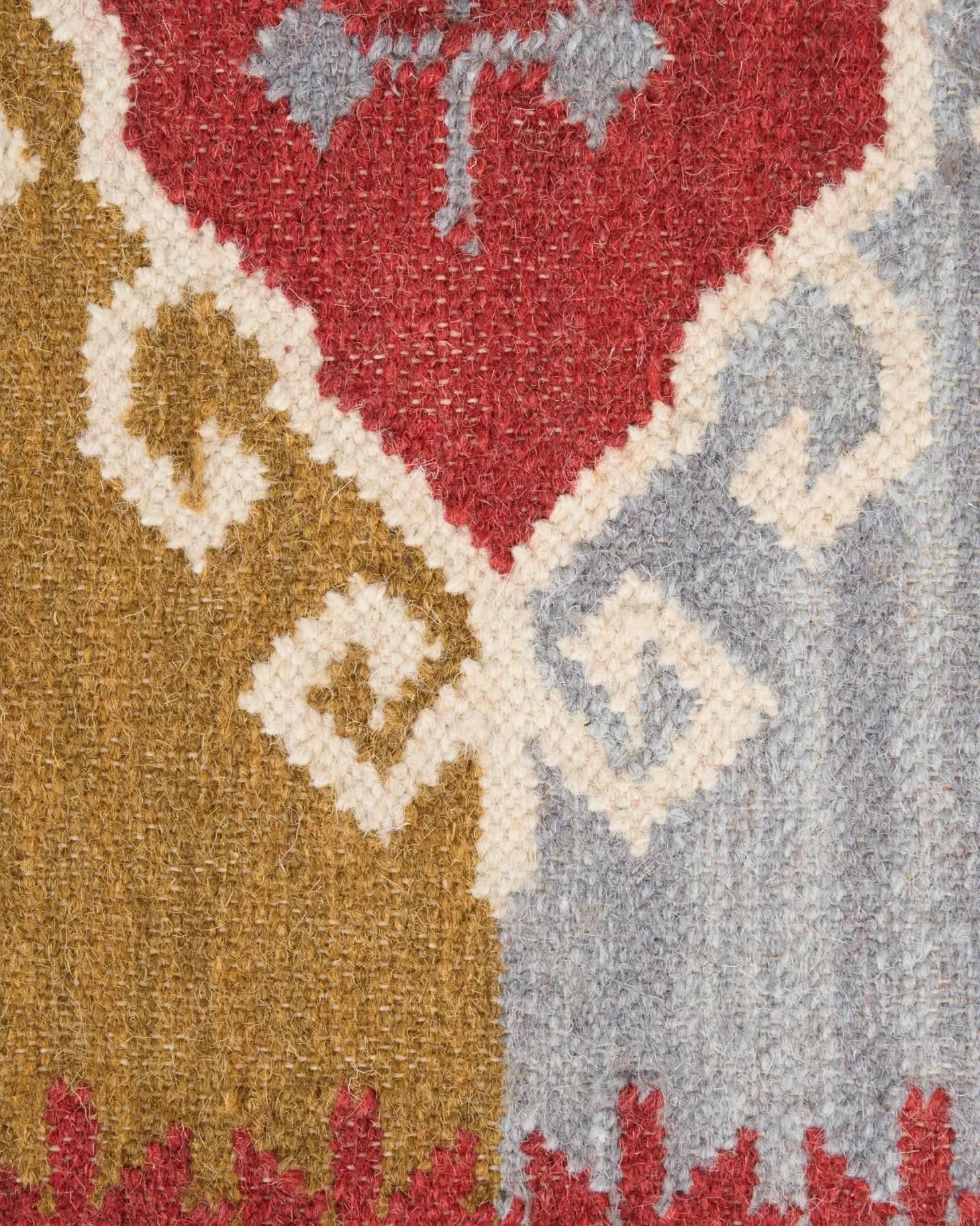 Dywan PROSHYAN Kolorowy 160 x 230 cm Wełna Kilim