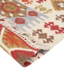 Dywan PROSHYAN Kolorowy 160 x 230 cm Wełna Kilim