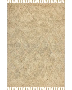 Dywan SANLIURFA Piaskowy 160 x 230 cm Bawełna