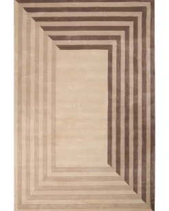 Dywan SARAI Beżowy 200 x 300 cm Wiskoza