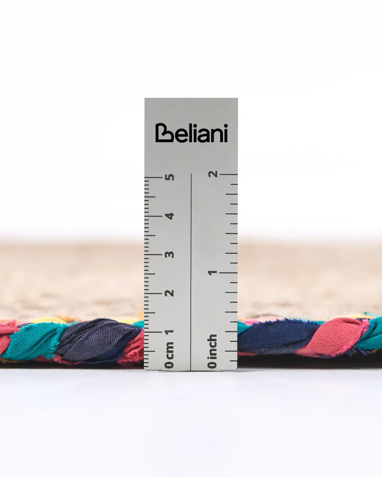 Dywan SATARA Kolorowy ø 120 cm Juta