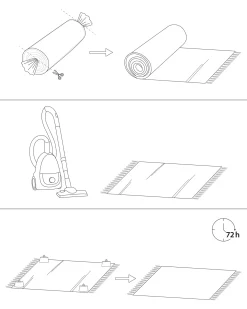 Dywan SERINOVA Brązowy 160 x 230 cm Skóra naturalna