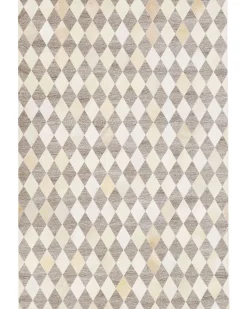 Dywan SESLICE Beżowy 160 x 230 cm Skóra naturalna
