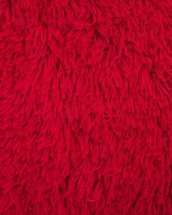 Dywan shaggy CIDE Czerwony ø 140 cm