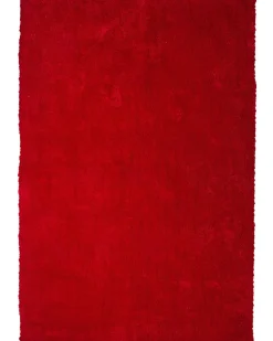 Dywan shaggy DEMRE Czerwony 200 x 300 cm