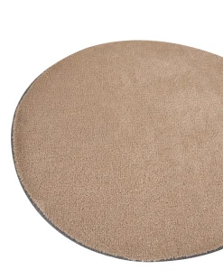 Dywan shaggy DEMRE Piaskowy ø 140 cm