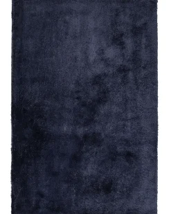 Dywan shaggy EVREN Ciemnoniebieski 160 x 230 cm