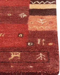 Dywan SINANLI Kolorowy 160 x 230 cm Wełna Gabbeh