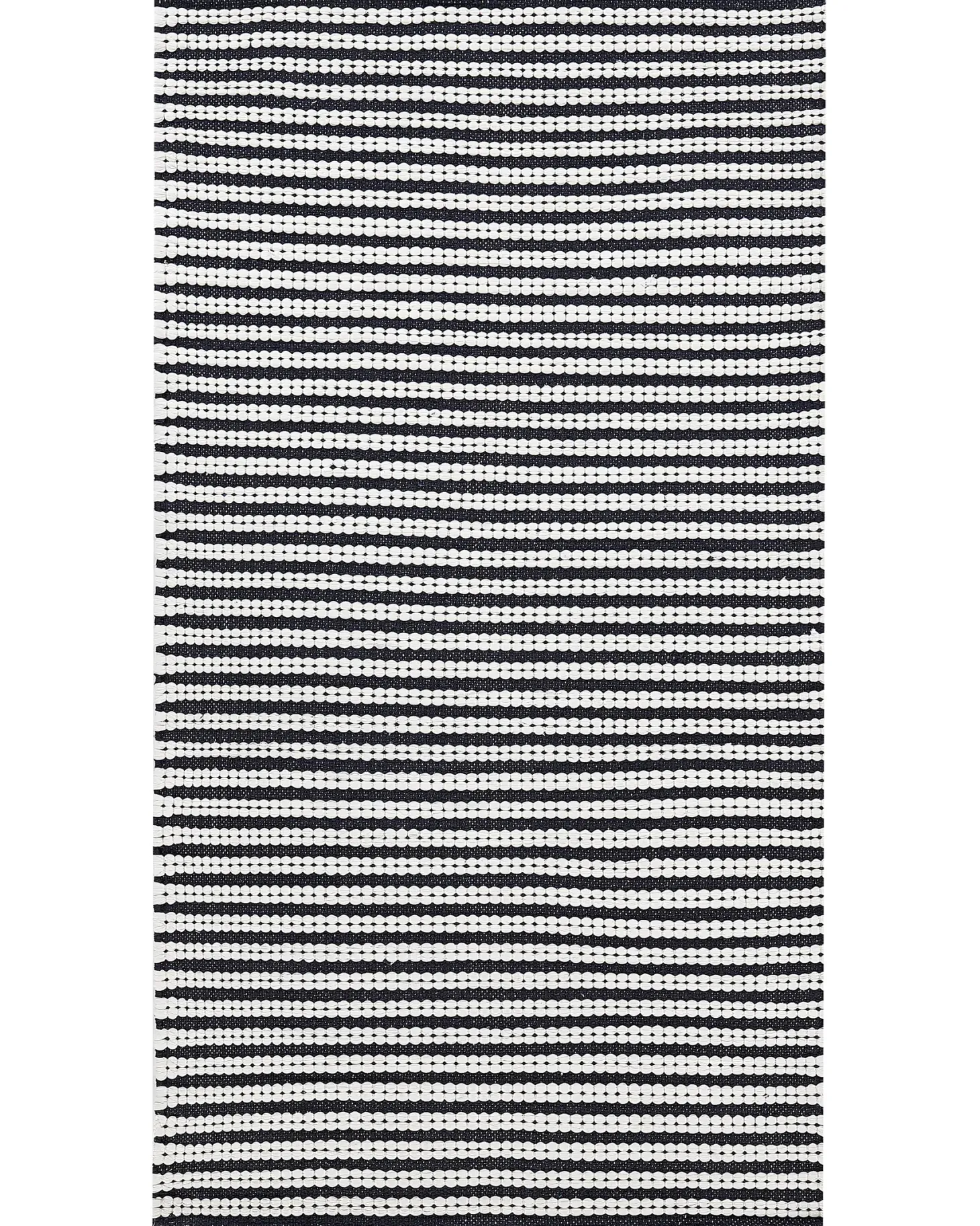 Dywan SOFULU Granatowy 80 x 150 cm Bawełna