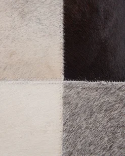 Dywan SOKE Kolorowy 160 x 230 cm Skóra naturalna