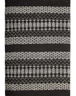 Dywan SOKUN Czarny 140 x 200 cm Skóra naturalna