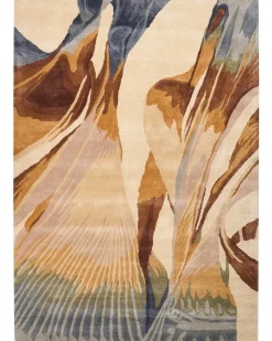 Dywan SWABI Kolorowy 160 x 230 cm Wiskoza
