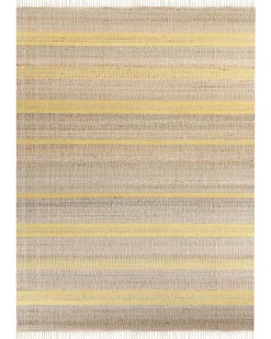Dywan TALPUR Żółty 160 x 230 cm Juta