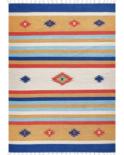 Dywan TARONIK Kolorowy 200 x 300 cm Bawełna Kilim
