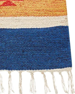 Dywan TARONIK Kolorowy 200 x 300 cm Bawełna Kilim