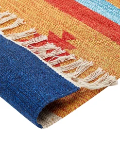Dywan TARONIK Kolorowy 200 x 300 cm Bawełna Kilim
