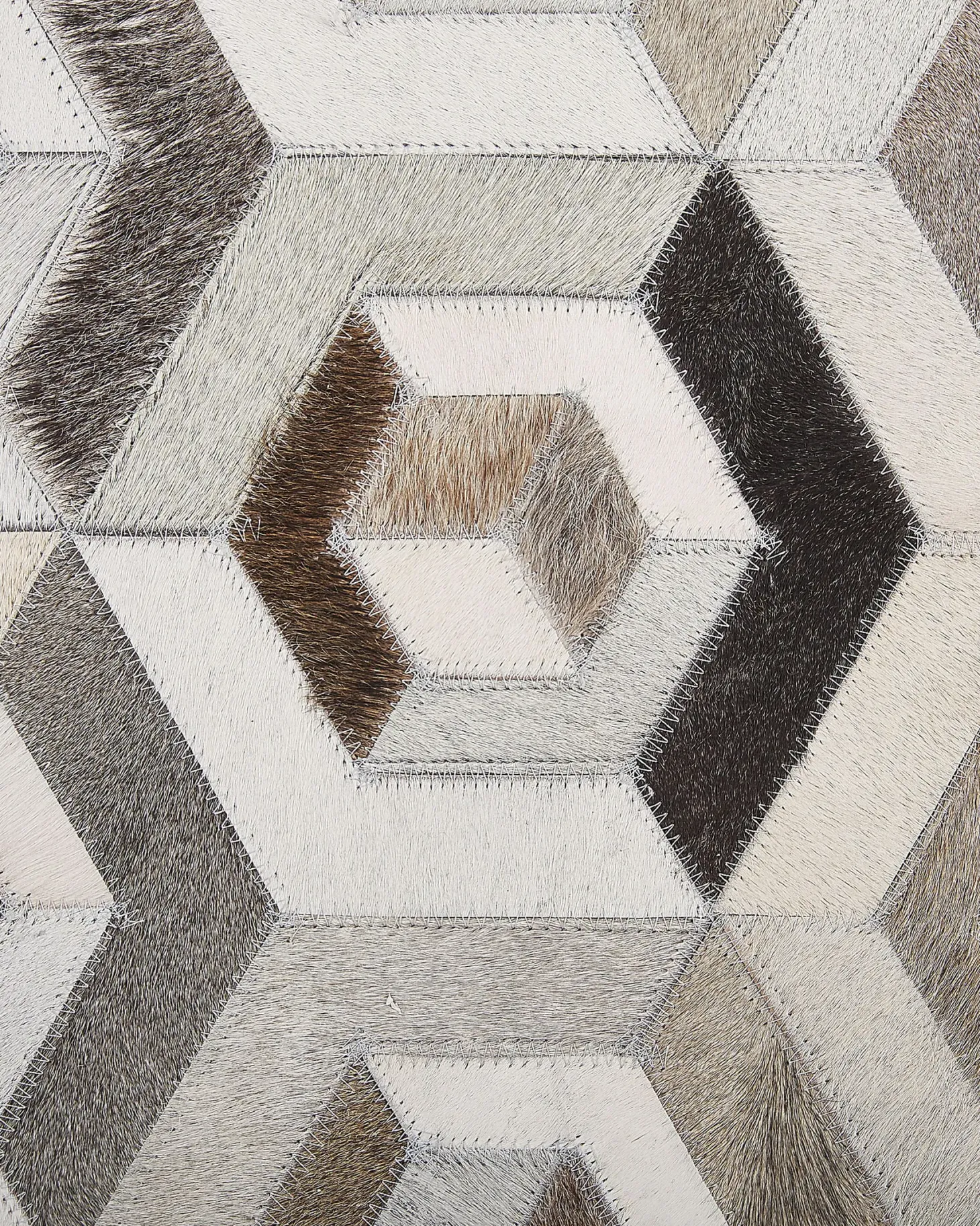 Dywan TAVAK Beżowy 160 x 230 cm Skóra naturalna