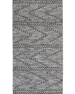Dywan TERMAL Czarny 80 x 150 cm Bawełna