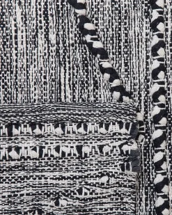 Dywan TERMAL Czarny 80 x 150 cm Bawełna