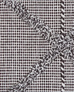 Dywan TUZLA Brązowy 140 x 200 cm Bawełna