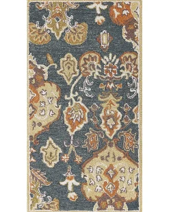 Dywan UMURLU Kolorowy 80 x 150 cm Wełna