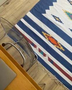 Discount Dywan VARSER Kolorowy Bawełna Kilim Chodniki|Chodniki