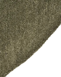Dywan VASCO Oliwkowy ø 140 cm Wełna