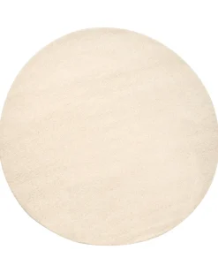 Dywan VASCO Złamana biel ø 140 cm Wełna
