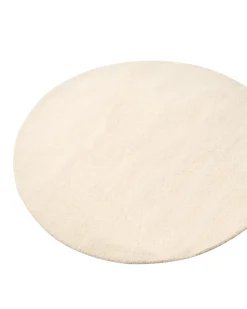 Dywan VASCO Złamana biel ø 140 cm Wełna