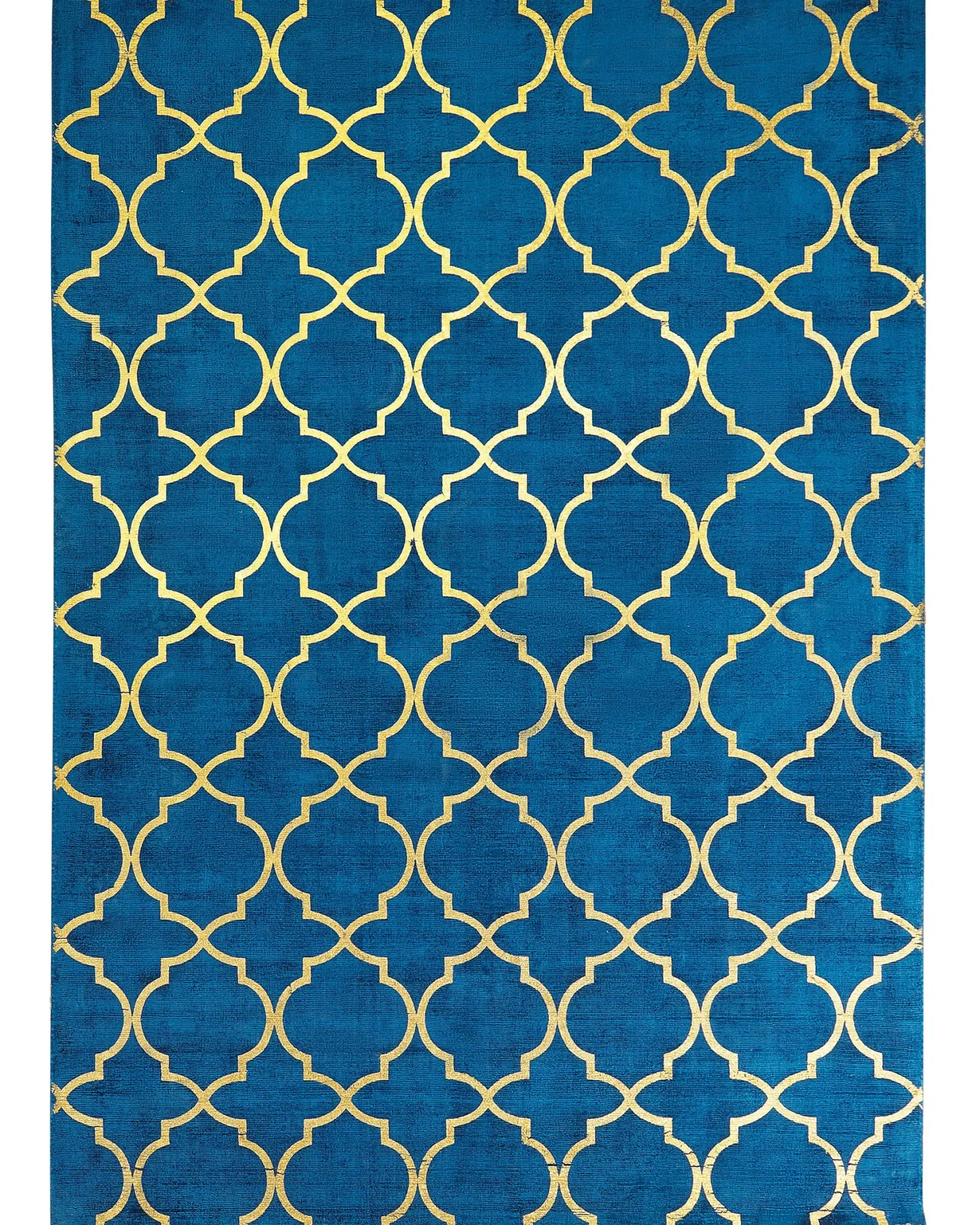 Dywan YELKI Niebieski 160 x 230 cm Wiskoza