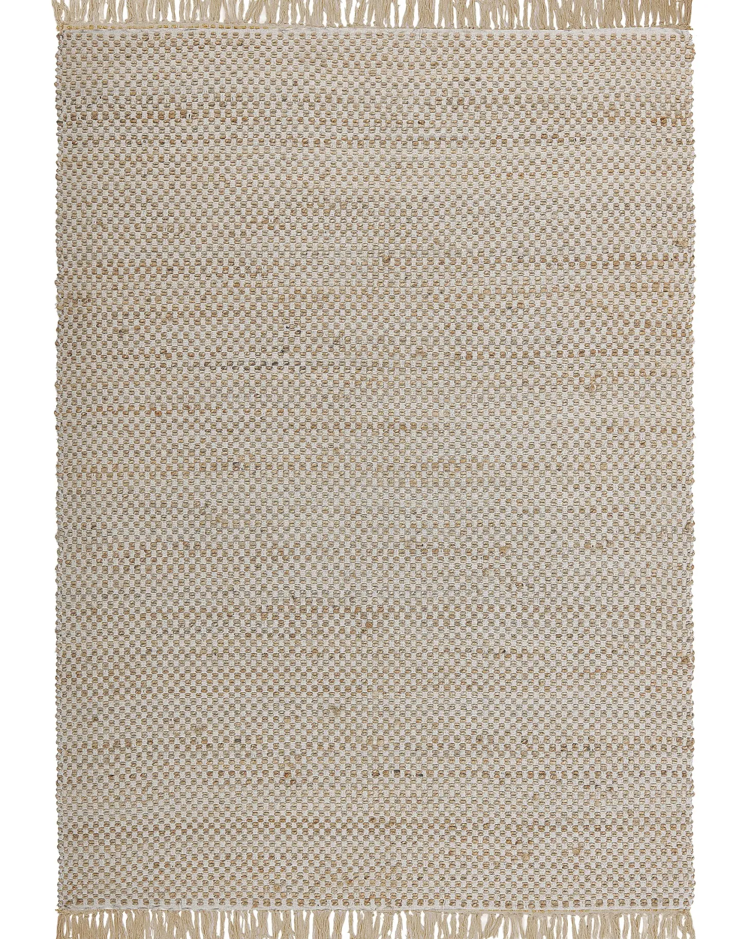 Dywan ZERDALI Beżowy 140 x 200 cm Juta
