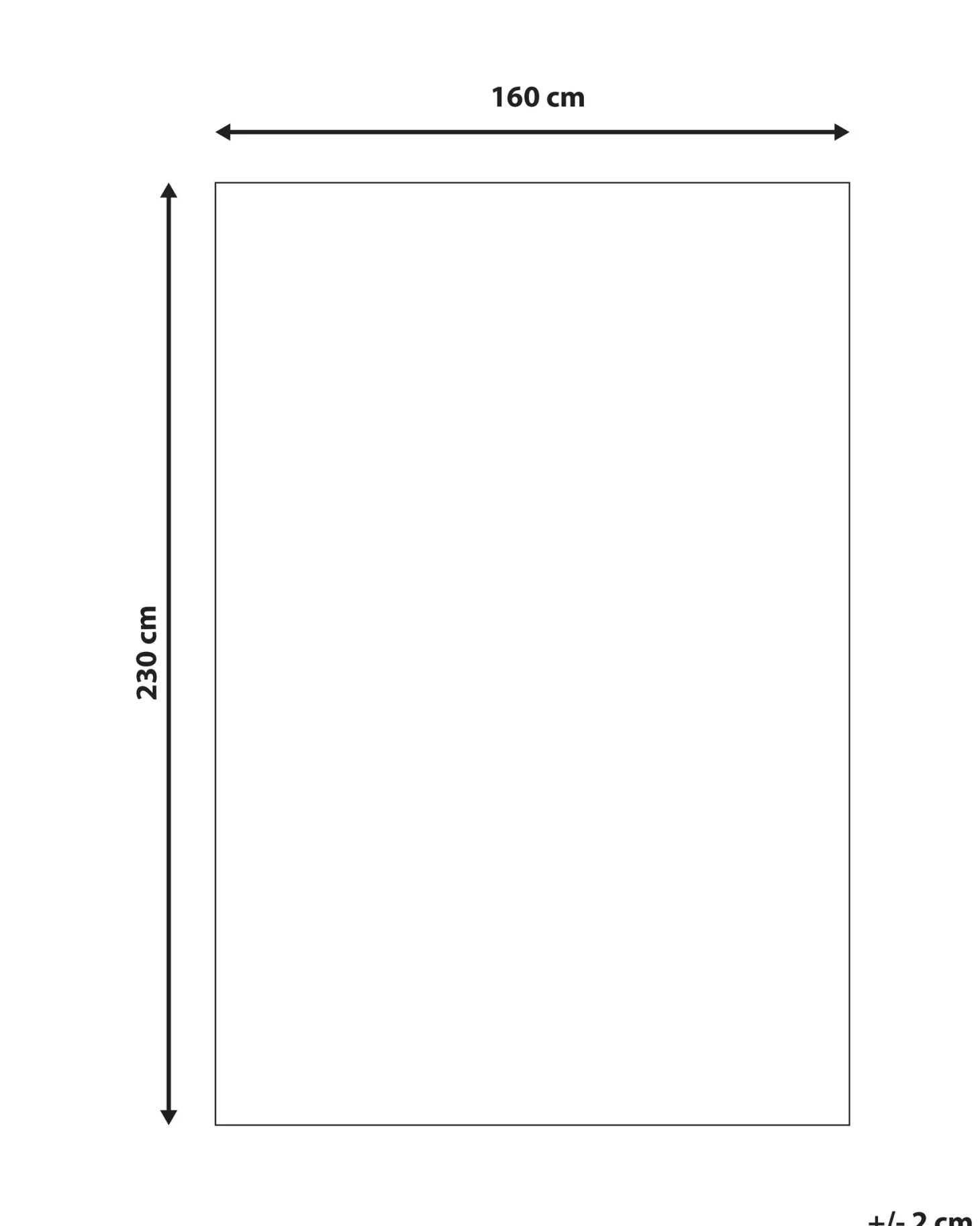 Dywan ze sztucznego futra GHARO Szary 160 x 230 cm