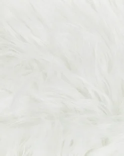 Dywan ze sztucznego futra MAMUNGARI Biały 60 x 180 cm