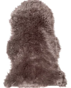 Dywan ze sztucznego futra MUNGO Brązowy 63 x 95 cm