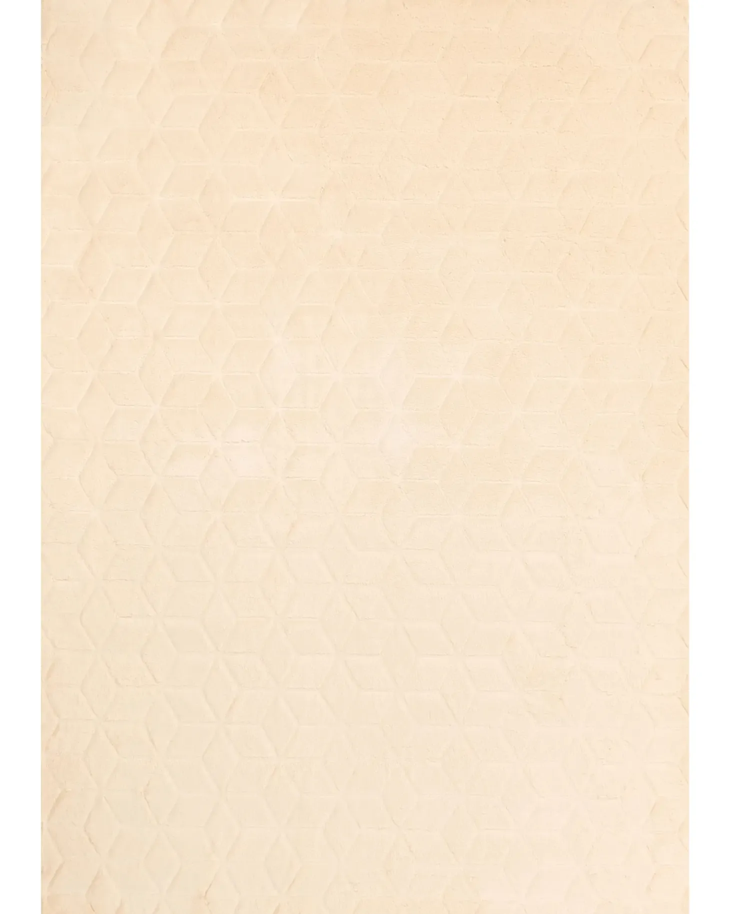 Dywan ze sztucznego futra THATTA Beżowy 160 x 230 cm