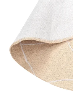 Dywan zewnętrzny GWALIOR Beżowy ø 120 cm