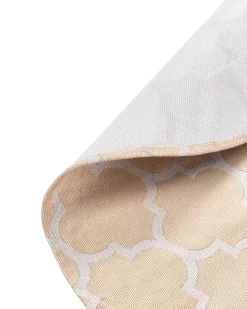 Dywan zewnętrzny MOSORE Beżowy ø 120 cm